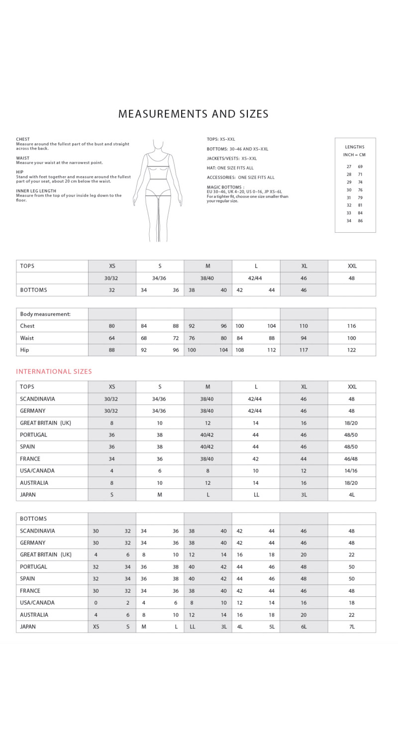 daily sports-shorts-womens size chart